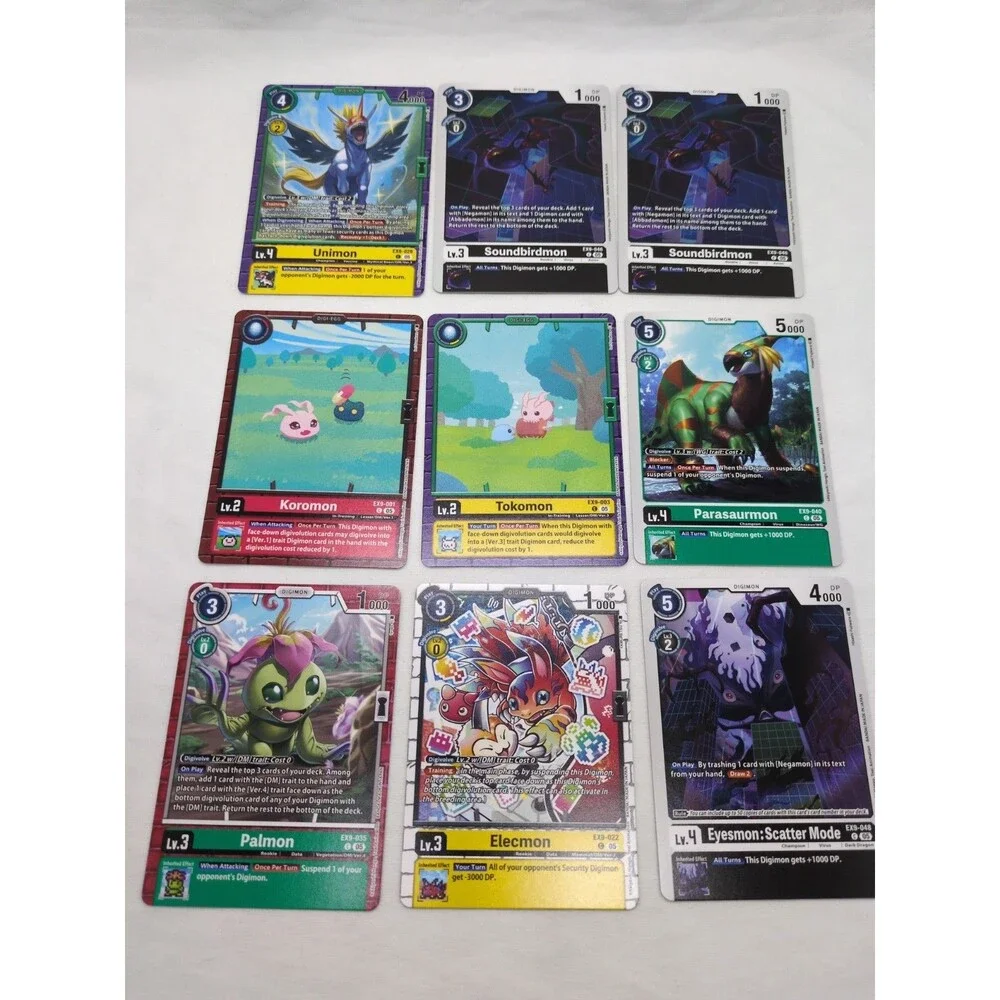 (90) Digimon Card Game Common Uncommon Rare + Foil Card Lot